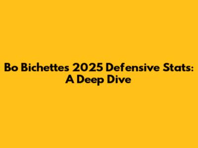 Bo Bichette's 2025 Defensive Stats: A Deep Dive