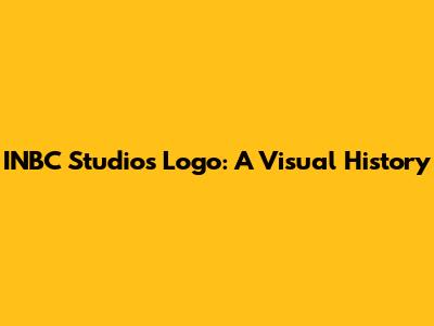 INBC Studios Logo: A Visual History