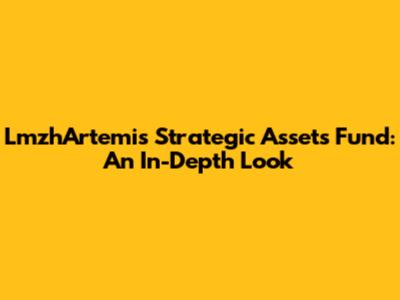 LmzhArtemis Strategic Assets Fund: An In-Depth Look