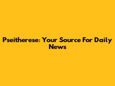 Pseitherese: Your Source For Daily News