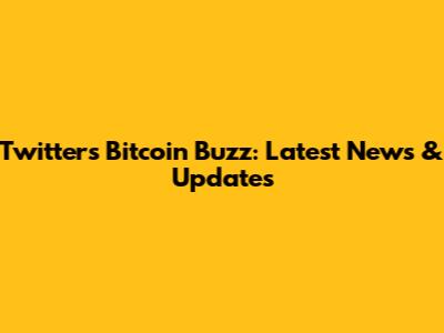 Twitter's Bitcoin Buzz: Latest News & Updates